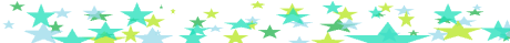 aqua amazing star banner